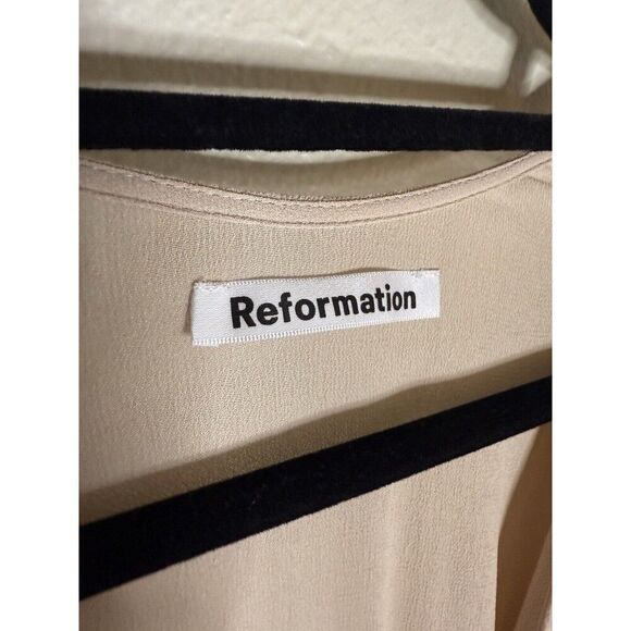 Reformation Peach Maxi Dress - Picture 4 of 9